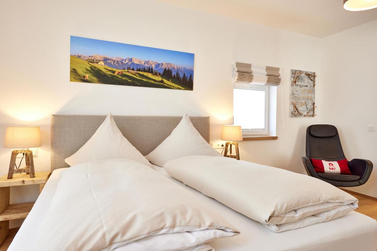 Bergjuwel Apartment การ์มิช-พาร์เทนเคียร์เชน ภายนอก รูปภาพ